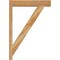 Ekena Millwork Traditional Block Rough Sawn Outlooker, Western Red Cedar, 6"W x 28"D x 40"H OUT06X28X40TRA05RWR - alternate 2